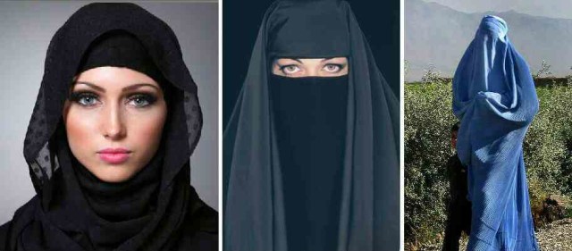 Ini Pengertian Hijab, Jilbab, Khimar, Kerudung, Niqab dan Burqa