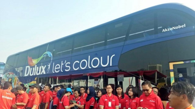 Mencoba bus baru (Foto: Nadia Riso/kumparan)
