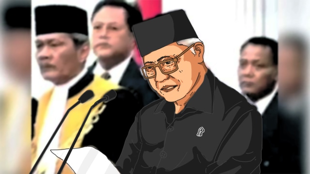 Soeharto. (Foto: Bagus Permadi/kumparan)