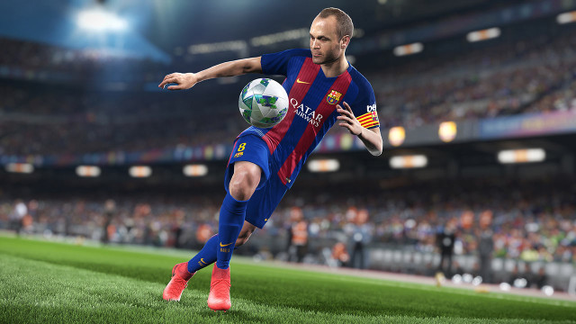 Andres Iniesta di Pro Evolution Soccer 2018. (Foto: PlayStation Store)