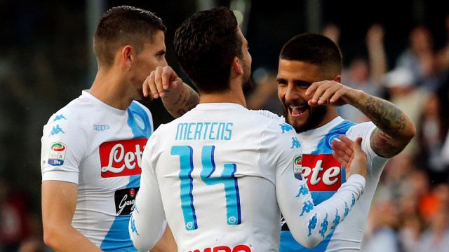 Mertens dan Insigne jadi duet maut di Napoli (Foto: Ciro De Luca/REUTERS)