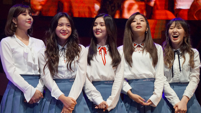 Grup K-Pop Red Velvet. (Foto: Niken Nurani/kumparan)