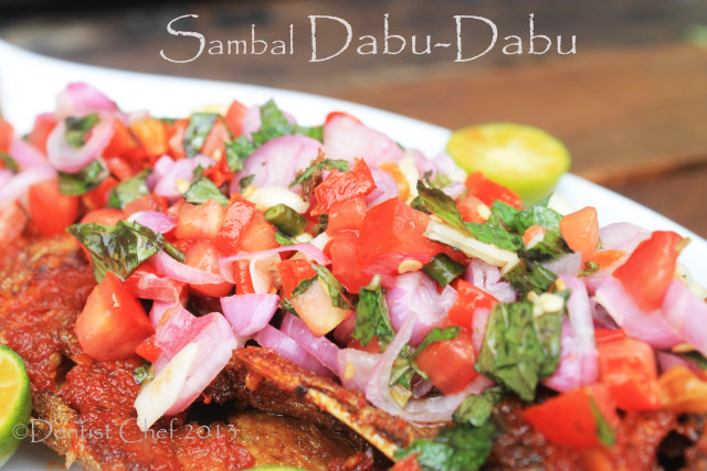 2 Langkah Mudah Membuat Sambal Dabu-Dabu
