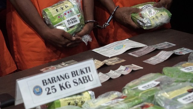 BNN ungkap sabu 25 Kg (Foto: Aditia Noviansyah/kumparan)