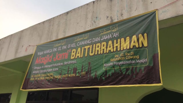 Masjid di Cawang yang dijual  (Foto: Kelik Wahyu/kumparan)