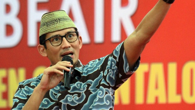 Sandiaga Uno (Foto: ANTARA FOTO/Adiwinata Solihin)
