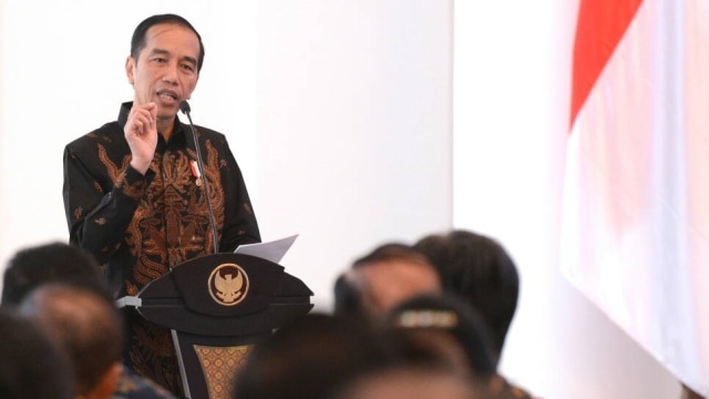 Jokowi di acara LHP LKPP (Foto: Dok. Kris - Biro Pers Setpres)