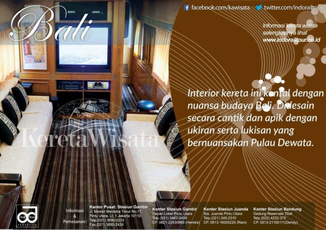 Raja Swedia Naik Kereta (Foto: Dok. PT KAI)