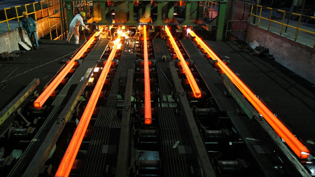 Industri Baja Foto: Reuters/Steven Shi