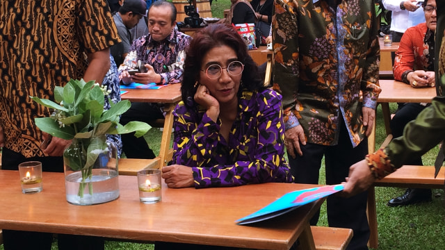 Susi Pudjiastuti. (Foto: Iqra Ardini/kumparan)