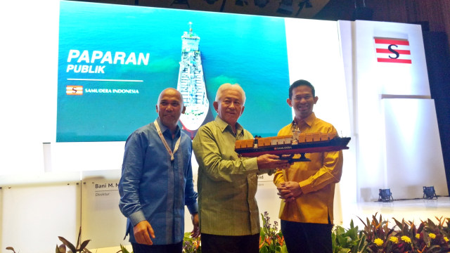 Paparan publik PT Samudera Indonesia Tbk Foto: Ela Nurlaela/kumparan