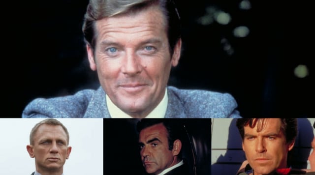 Para pemeran James Bond dari masa ke masa (Foto: http://www.007.com)