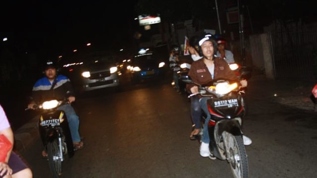 Sahur on the road (SOTR). (Foto: Sari Kusuma Dewi/kumparan)