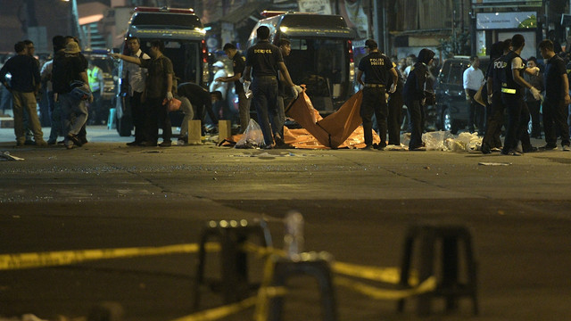Lokasi Bom Bunuh Diri Kampung Melayu (Foto: Antara/Sigid Kurniawan)