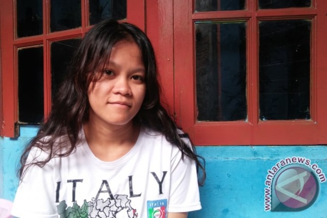 Jihan Audria korba ledakan bom Kampung Melayu. (Foto: Lia Santosa/Antara)