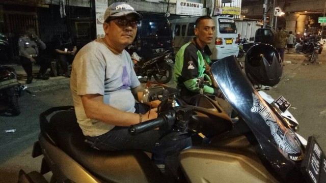 Armin, driver GoJek yang bantu evakuasi korban (Foto: Diah Harni/kumparan)