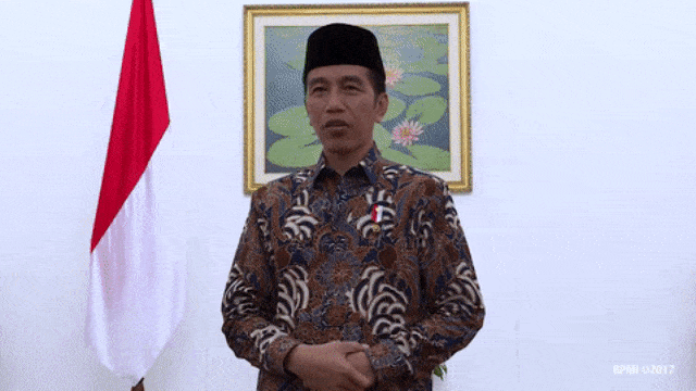 Ucapan Selamat Menunaikan Ibadah Puasa dari Jokowi (Foto: http://video.istanapresiden.go.id)