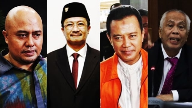 Tertangkap korupsi di bulan suci. (Foto: Antara dan kumparan )