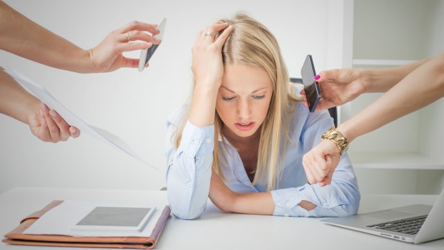 Ilustrasi stres (Foto: Thinkstock)