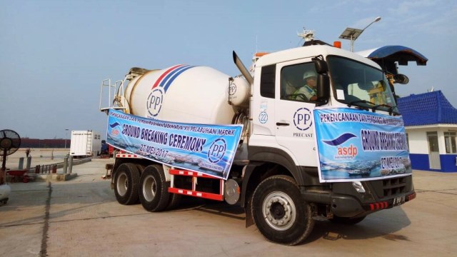 Proyek Dermaga Eksekutif Merak-Bakauheni (Foto: Novan Nurul Alam/kumparan)