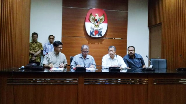 Konpers KPK soal OTT BPK (Foto: Nadia Jovita Injilia Riso/kumparan)
