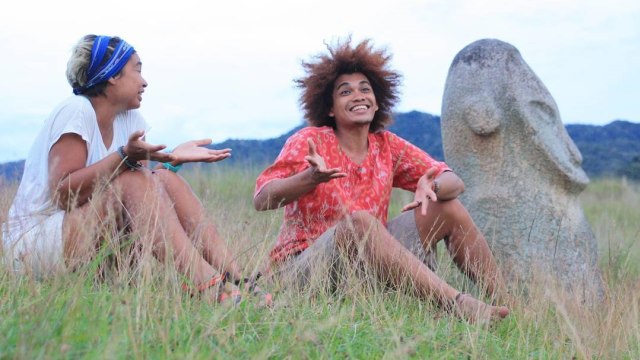 Vindhya dan Sobar Jackson (Foto: Instagram/@vindhyaaa)