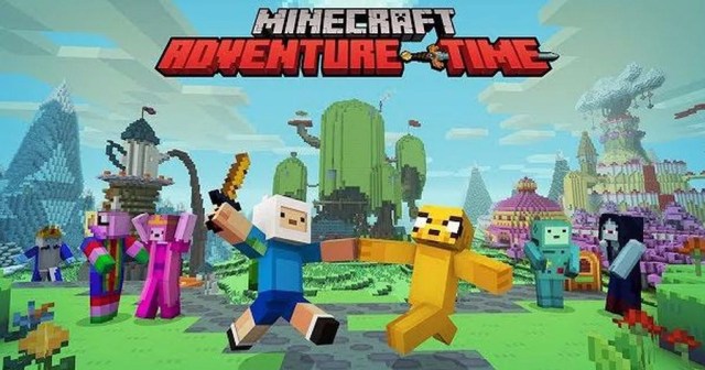 Minecraft Merilis Skin Resmi Adventure Time