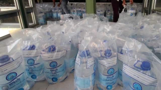 Ilustrasi air zamzam (Foto: ANTARA)