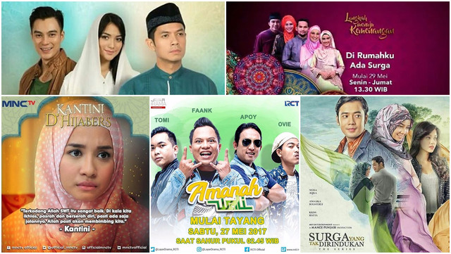Sinetron religi (Foto: Instagram/@officiammnctv @officialrcti @tuhanberikamicinta @sytd_theserries @dunia_tv)