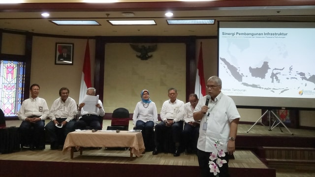 Konferensi Pers Sinergi BUMN Konstruksi (Foto: Edy Sofyan/kumparan)