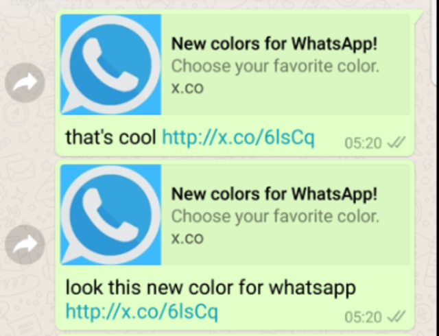Contoh pesan penipuan di WhatsApp. (Foto: Vaksincom)