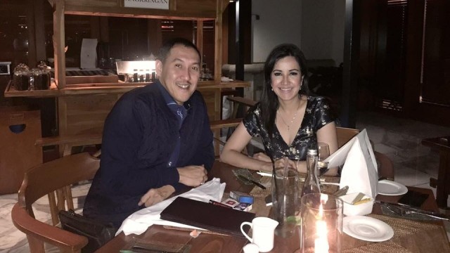 Andi Soraya dan pria yang diduga suami ke-3 (Foto: Facebook Andi Soraya)