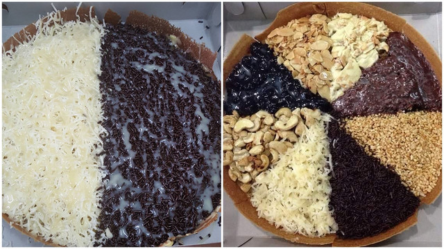Martabak klasik vs martabak kekinian (Foto: Instagram/@cyber3kosong3 @martabakomomma)