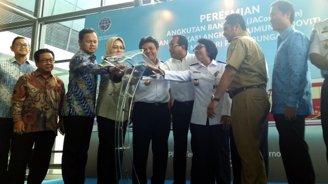 Peresmian sarana angkutan JA Connexion (Foto: Novan Nurul Alam/kumparan)