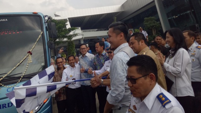 Peresmian sarana angkutan JA Connexion (Foto: Novan Nurul Alam/kumparan)