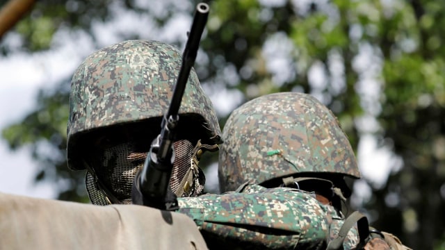 Militer Filipina. Foto: Reuters/Erik De Castro