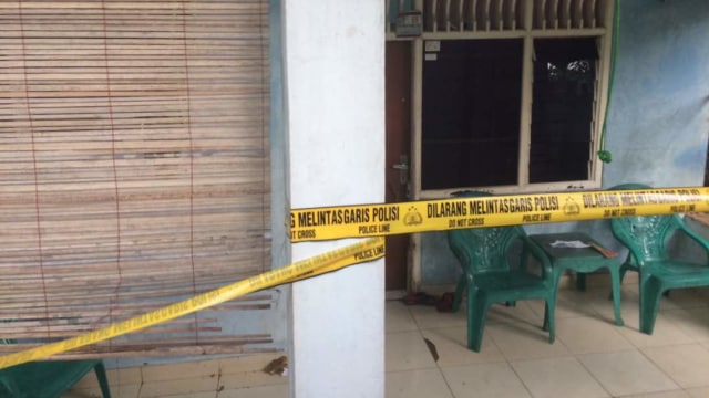 Kondisi rumah teroris di Cipayung, Jakarta Timur (Foto: Kelik Wahyu/kumparan)