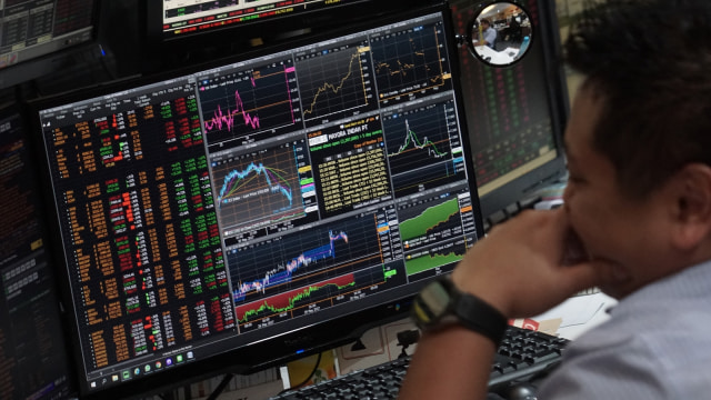 Pergerakan IHSG (Foto: Aditia Noviansyah/kumparan)