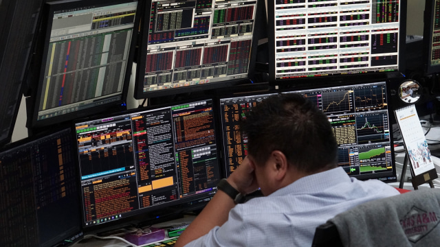 Pergerakan IHSG (Foto: Aditia Noviansyah/kumparan)