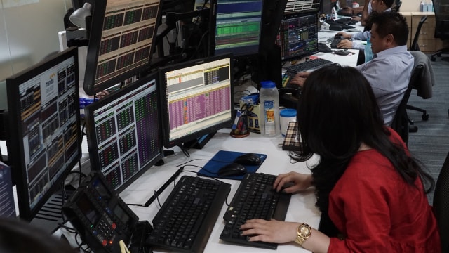 Pergerakan IHSG (Foto: Aditia Noviansyah/kumparan)