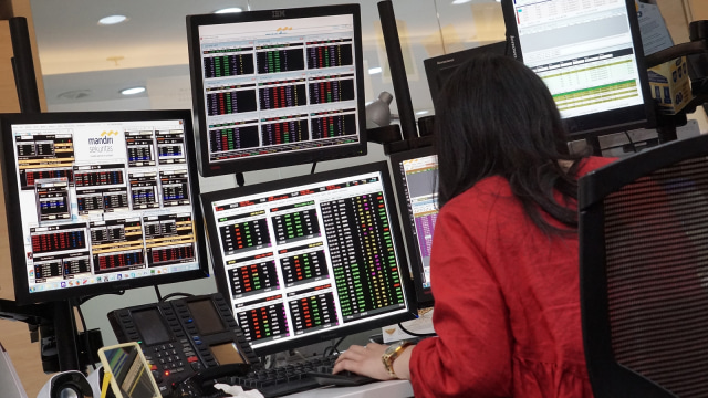 Pergerakan IHSG (Foto: Aditia Noviansyah/kumparan)