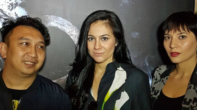 Augie Fantinus, Wulan Guritno, Hannah Al Rashid (Foto: Instagram @wulanguritno)