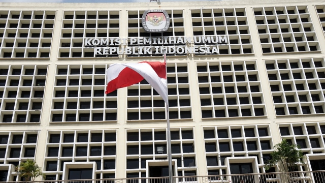 Gedung KPU (Foto: Aditia Noviansyah/kumparan)