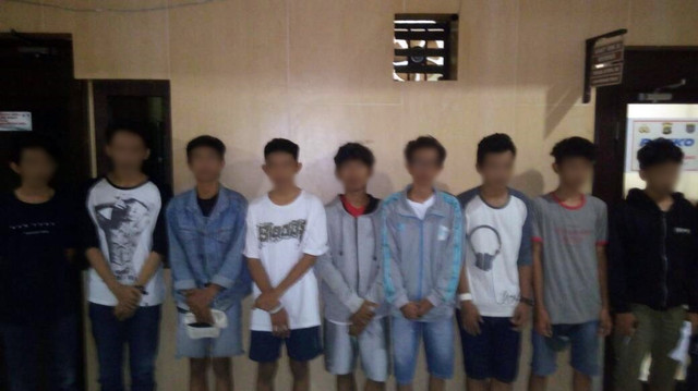 Penangkapan Geng Motor Jepang (Foto: Dok. Istimewa)