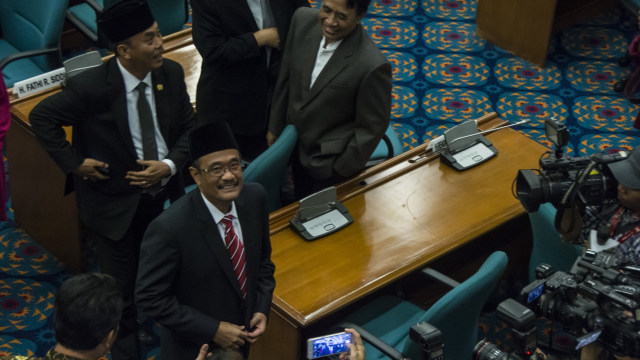 Sidang Paripurna DPRD DKI (Foto: Aprilio Akbar/Antara)