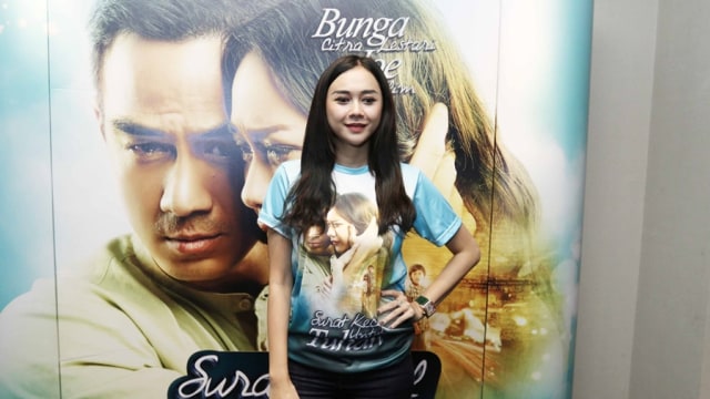 Aura Kasih, aktor film Surat Kecil untuk Tuhan (Foto: Prabarini Kartika/kumparan)