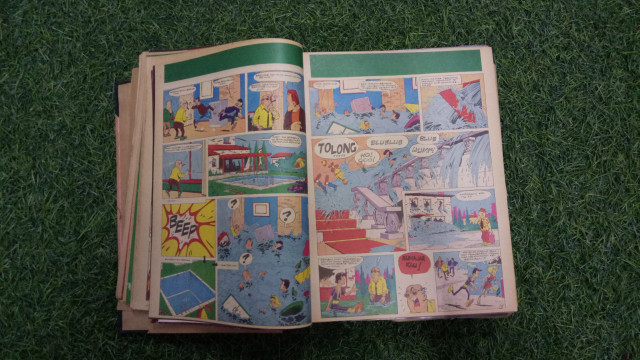 Serial komik di majalah Hai. (Foto: Sattwika/kumparan)