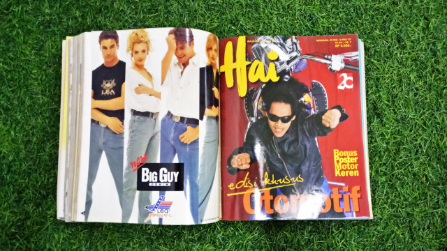 Majalah Hai 2000an. (Foto: Sattwika/kumparan)