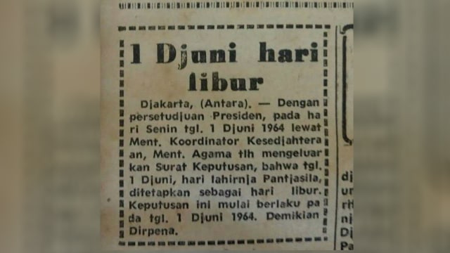 1 Djuni hari libur (Foto: Dok. Istimewa)