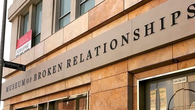 Museum Broken Relationship. (Foto: Instagram/brokenshipsla)